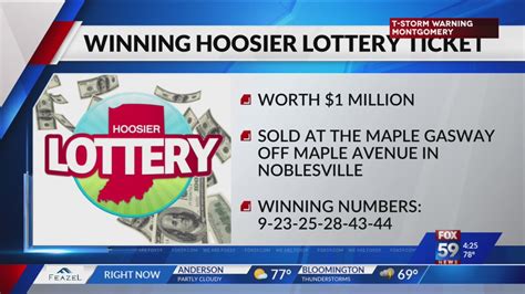 winning lottery numbers indiana|Hoosier Lottery .